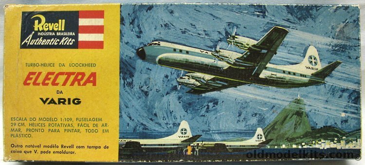 Revell 1/115 Lockheed Electra Varig - Brazil Issue, H255 plastic model kit